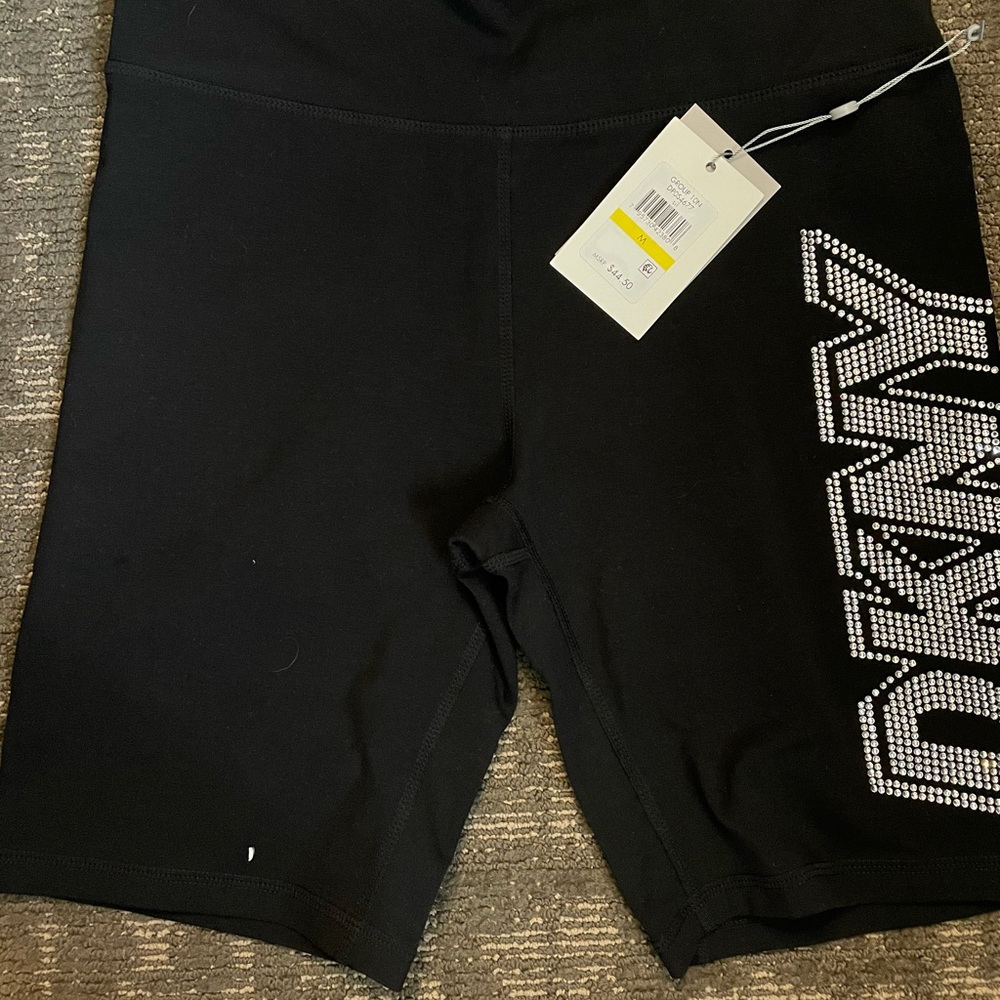Brand New biker shorts (DKNY) black